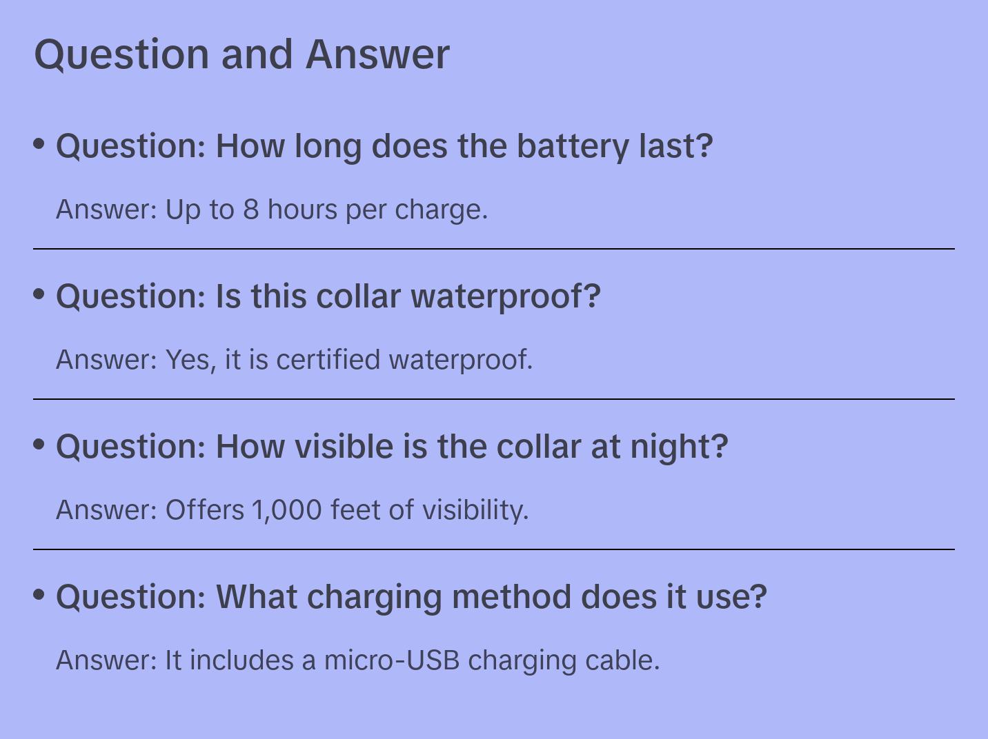 BLAZIN Brightest LED Dog Collars – The Original LED Collar Offering 1,000 Feet of Visibility – USB Rechargeable, Waterproof Design for Enhanced Safety During Nighttime Walks – Proudly Made in the USA Blazin