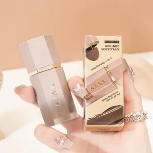 Facial Contouring Brush Shadow Nose Highlighter, Moisturizing Lightweight Natural Multi-Functional Makeup Tool, Suitable for Daily Use, Glow Seeker Highlighter