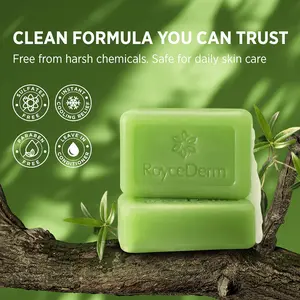 Roycederm Antifungal Antibacterial Tea Tree Soap for Face & Body Body Care Body Wash Cleansing Gentle