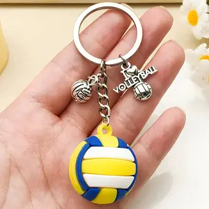 1PC PVC Plastic Balls, the Keychain Is Casual And Straightforward, Making It a Trendy Accessory for The Holidays And an Ideal Gift for Loved Ones, bag decoration，party decoration, Perfect Gift for Couples and Friends