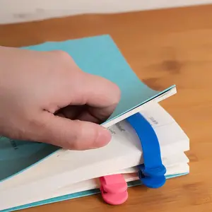 Automatic Page Tracking Bookmark Student Soft Silicone