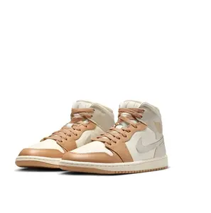 Jordan 1 Mid Tan Toe (Women's) BQ6472-118 New
