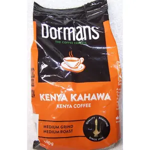 Dormans Kenya Kahawa Coffee - 100% Pure Kenyan Medium Roast Ground Beans 100g - Premium Quality & Expertly Roasted for a Balanced Body & Smooth Taste