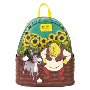 Shrek & Donkey Sunflower Field Mini Backpack