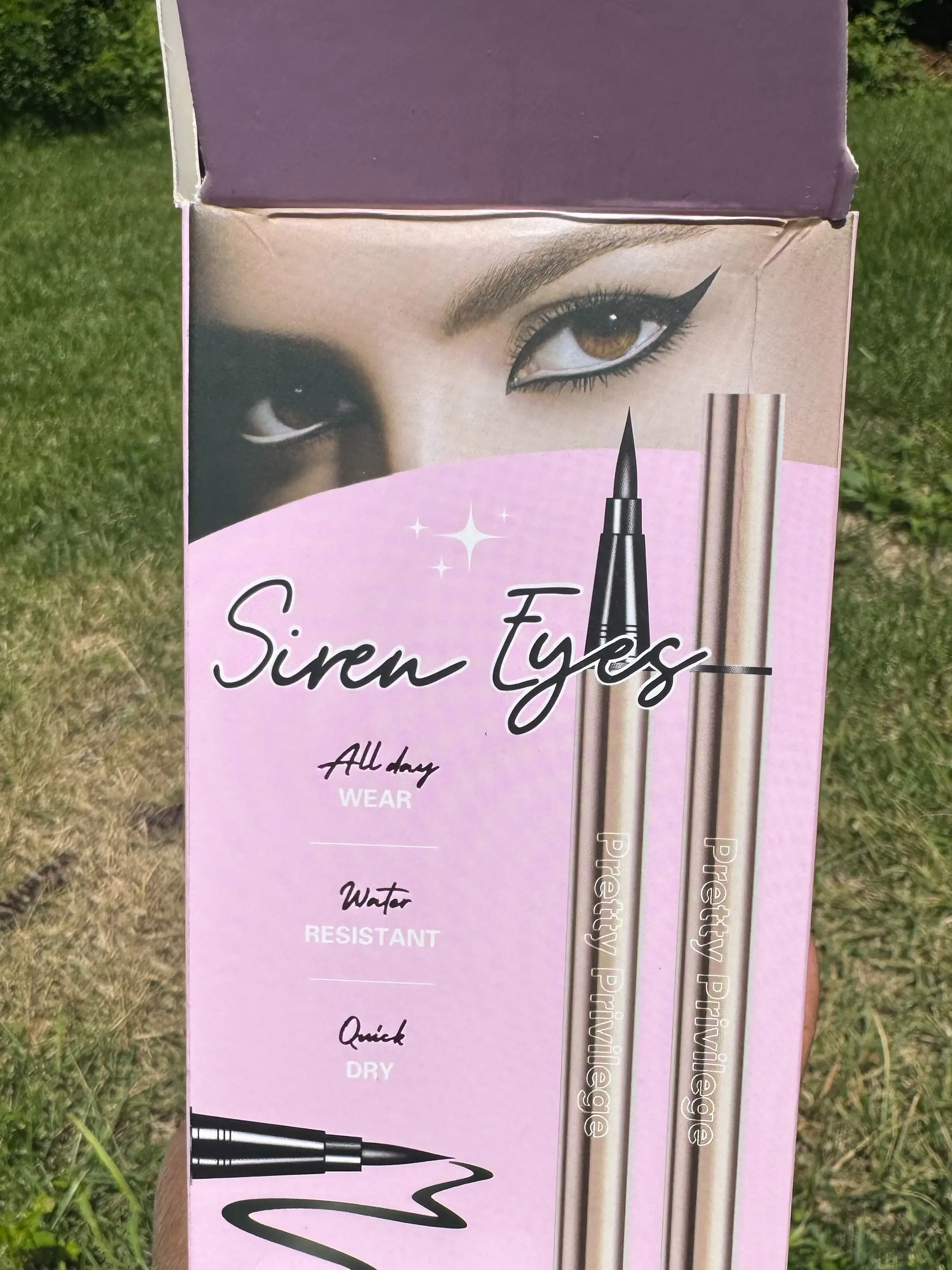 Black Waterproof Eyeliner, Long-Lasting Smudge-Proof Makeup for Daily Wear
