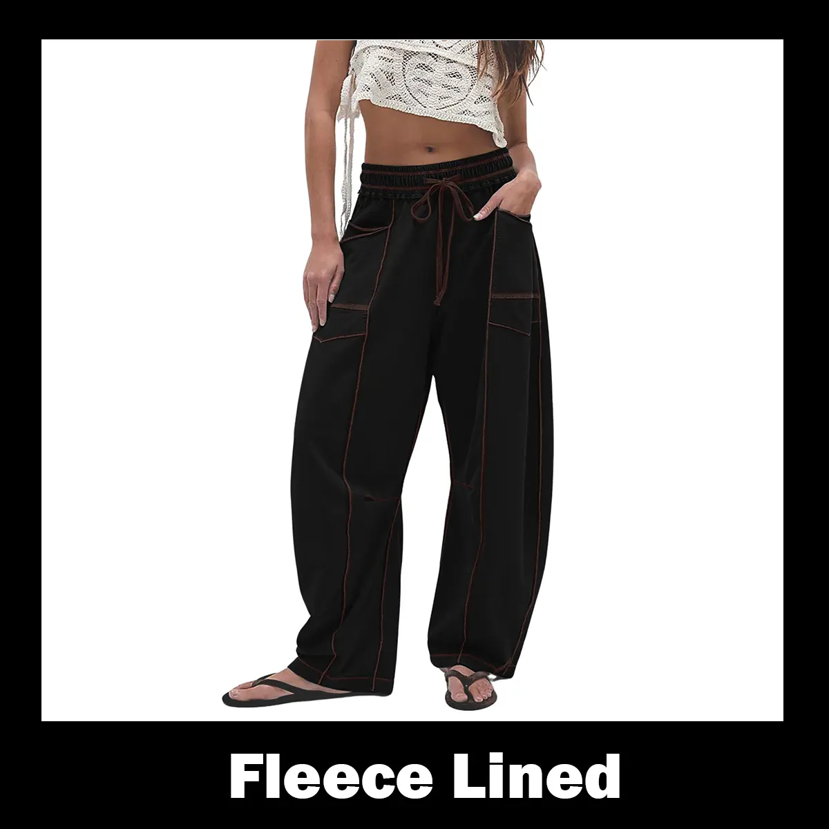 Fleeced-Black