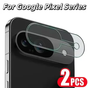 2-Pack Rear Camera Lens Protector for Google Pixel Series, HD Clarity, Scratch-Resistant, Wear-Resistant, Phone Accessories