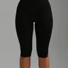 Women's High-Waisted Knee-Length Cycling Shorts, Biker Shorts, Soft Fabric Athletic Shorts, Side Slit Slim Fit Stretch Waistband Sport Shorts, Tight Fitted Shorts