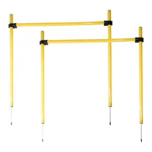 212 MAIN Collapsible Outdoor Foam Board Pet Agility Jumping Hurdle Trainer Kit for Dog Sports Training