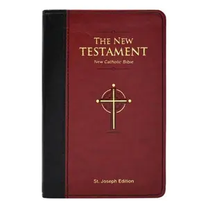 St. Joseph New Catholic Bible New Testament: Pocket Edition -- Catholic Book Publishing Corp, Leather / Fine Binding