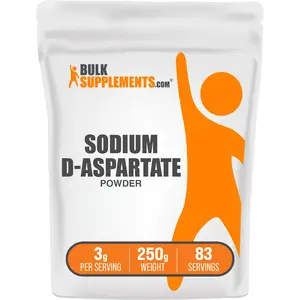 BulkSupplements - Sodium D-Aspartate Powder - 100g-1kg - 3g per Serving