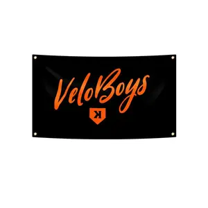 PITCHERS ONLY VeloBoys Flag - Lightweight Hanging Banner, for baseball player dorm room, bedroom