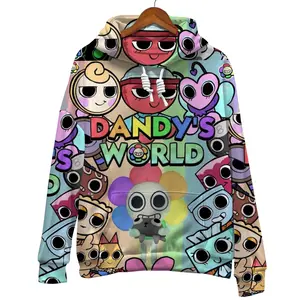 Dandy's World Pullover Hoodie, Characters Dandys World 3D Hoodie