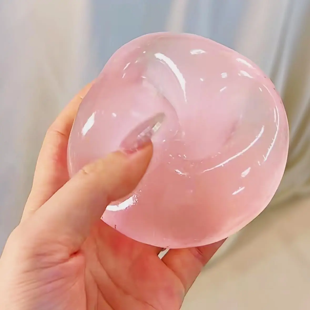 New Squishy Stress Relief Toy, Handmade Sensory Squish Ball, Squeeze and Crush Malt Sugar, Perfect for Venting and Relaxation, Not Edible, Soft Stress Balls, Soft Squishies