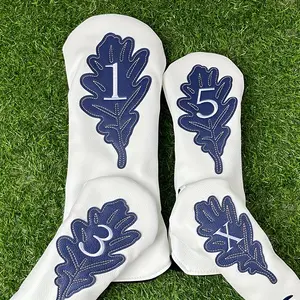 Leaf Golf Protective Cover, Golf Clubs Durable Golf Accessories for Optimal Club Protection, Dust-Proof Materials for Long-Lasting Use, Golf Gear