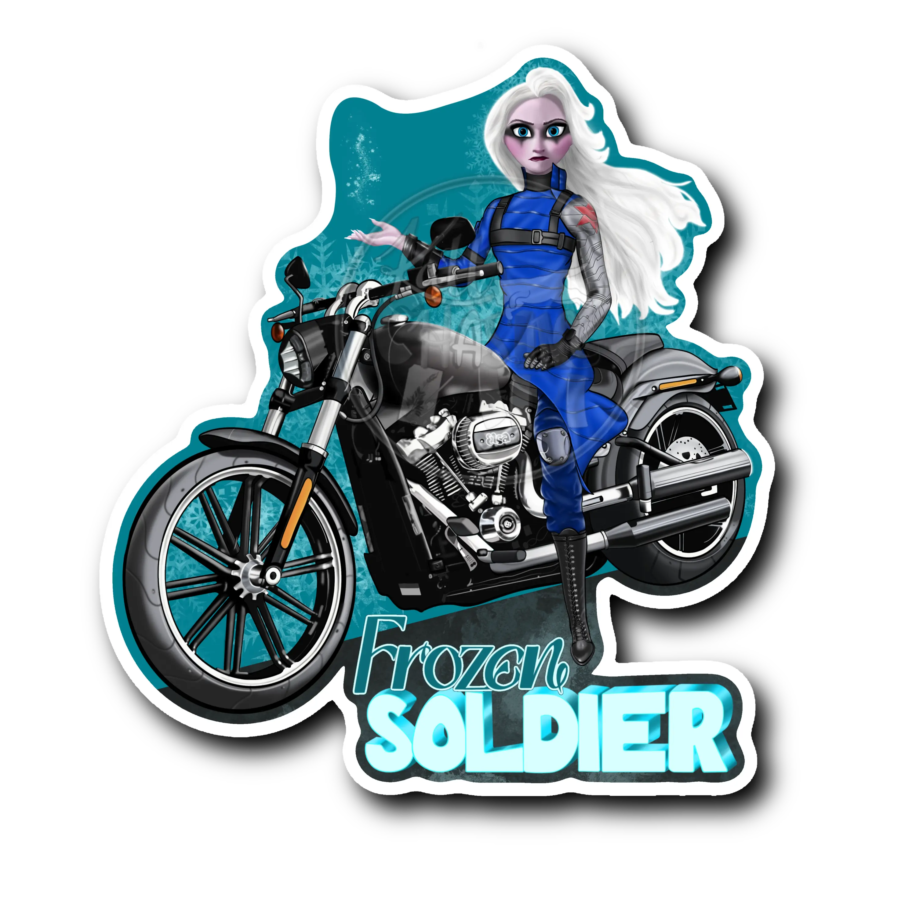 The Frozen Soldier - Sticker