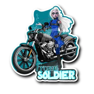 The Frozen Soldier - Sticker