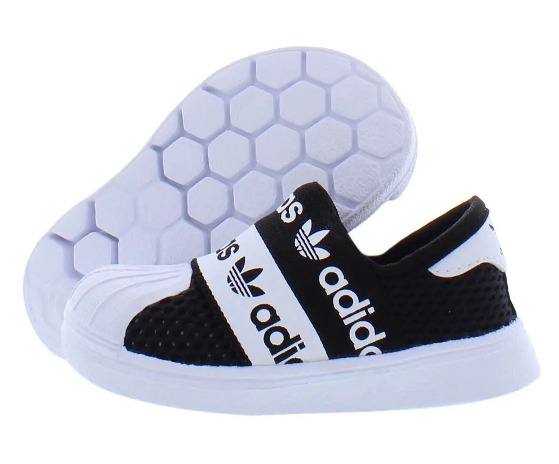 Adidas Superstar SMR 360 Kids Shoes - Infant-Toddler Soft Soled Shoes, Casual Flexible Sole Boy's Sneaker Sports Footwear, Baby Walking Shoes