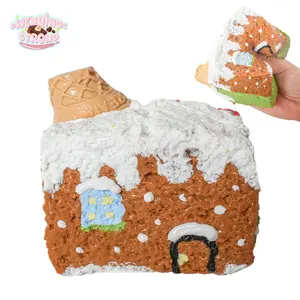 [WenQing Taba Squishy]Igloo Toast -Handmade taba squishy/fidget toy, all siliconerebornsquishy, ​​squishy toy, 419g taba squishy, ​​perfect gift for boys and girls