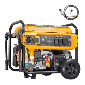 VEVOR Portable Generator, Gasoline 13500W Peak Watt LPG 12000W Peak Watt Dual Fuel Generator, Home Backup Generators with Electric Start, Gasoline LPG Powered, CO Sensor, 20A 50A OutletsVEVOR Super Brand Day