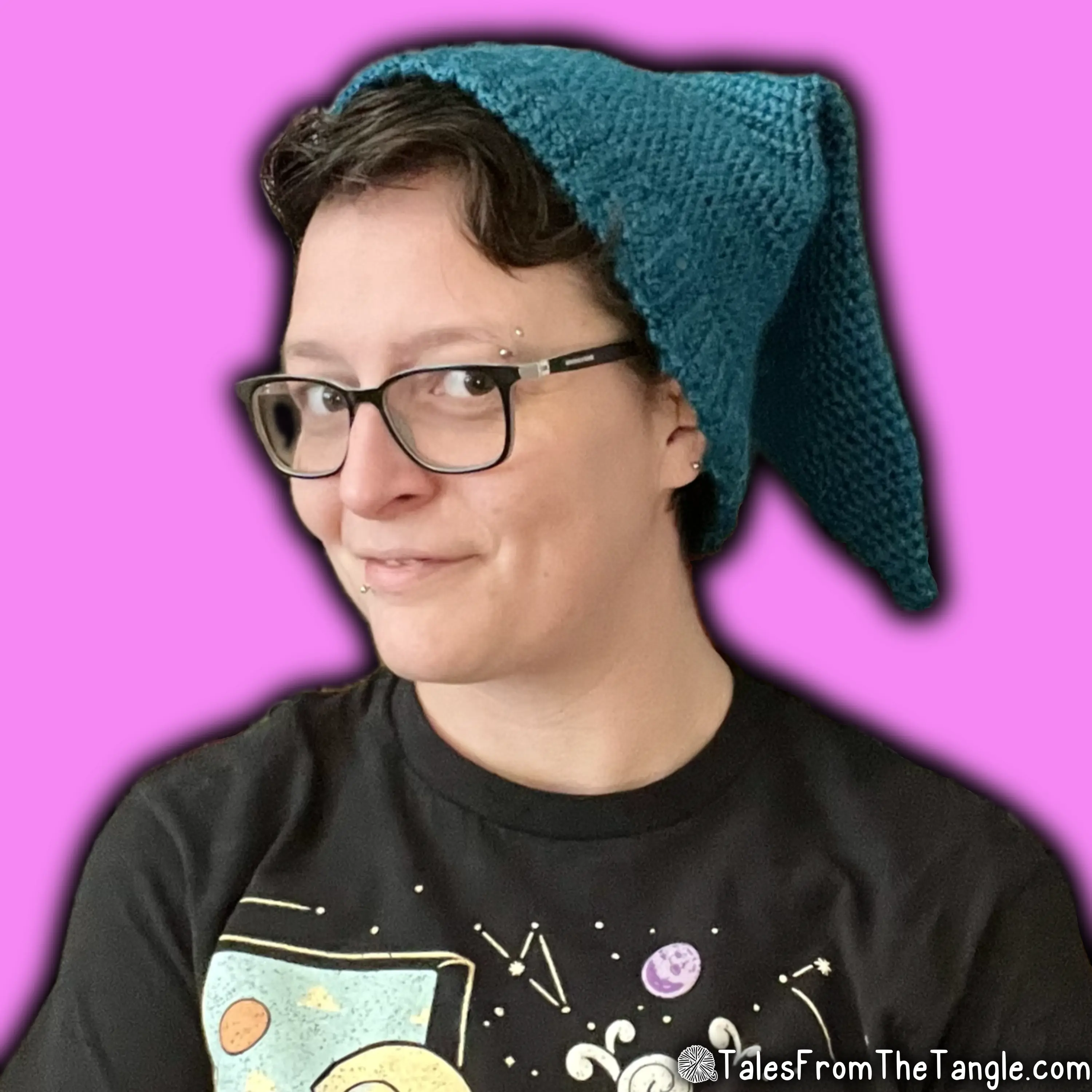 Teal Elf Beanie