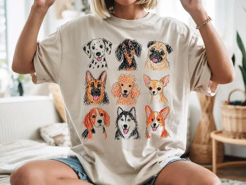 Comfort Colors National Dog Day Shirt, Colorful Cute Puppy Tee, Pet Mom Dog Dad Shirt, International Dog Day T-shirt, Funny Dog Tee