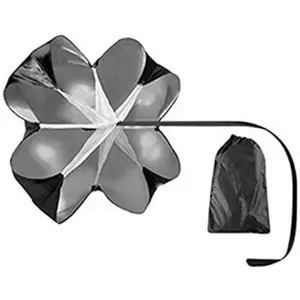 Running Speed Training, 56 inch Speed Drills Resistance Parachute Running Sprint Chute Soccer Football Sport Speed Training