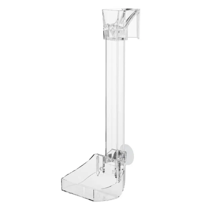 1PC Aquarium Acrylic Feeding tube Anti-stuck fish design Transparent fish feeder Home Supplies Suitable for a Variety of fish Tanks