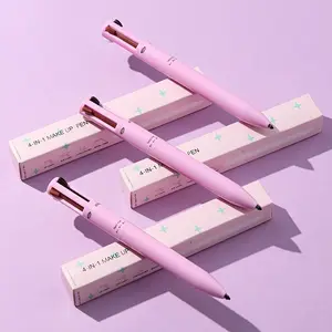 4-In-1 Glam Makeup Pen For Eyebrow, Eyeliner, Lipliner And Highlighter