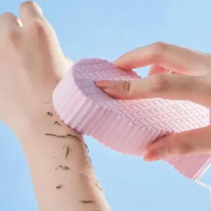 3D Bath Sponge, 1 Count Exfoliating Bath Sponge, Body Scrubber, Bathing Accessories for Home Bathroom, Bathroom Supplies