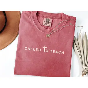 Minimalist christian teacher shirt, Teacher appreciation gift, Bible school t-shirt, Gift ideas for christian teacher