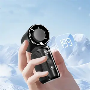 Mini Portable Handheld Fan, Mini Small Pocket Fan Neck fan Deak fan with 5 Speeds for makeup/Travel/Vacation/Concerts/Office/ Gift for Mother day& personal use