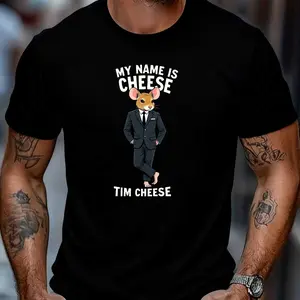 Tim Cheese Mouse T-Shirt Unisex