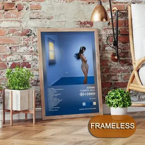 Aitana Poster Music Album Modern Art 2D Poster, Suitable For Bedroom Living Room Decor. Vibrant Colors, Clear Images Ideal For Home Office Decor.