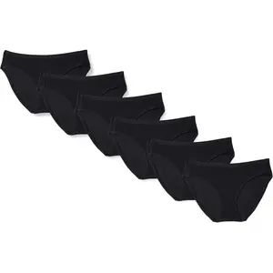 Womens Cotton Bikini Brief Underwear (Available in Plus Size)