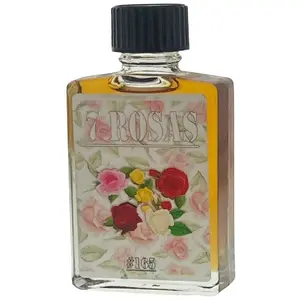 Aceite 7 Rosas Oil - 1 fl oz for Body Care and Comfort