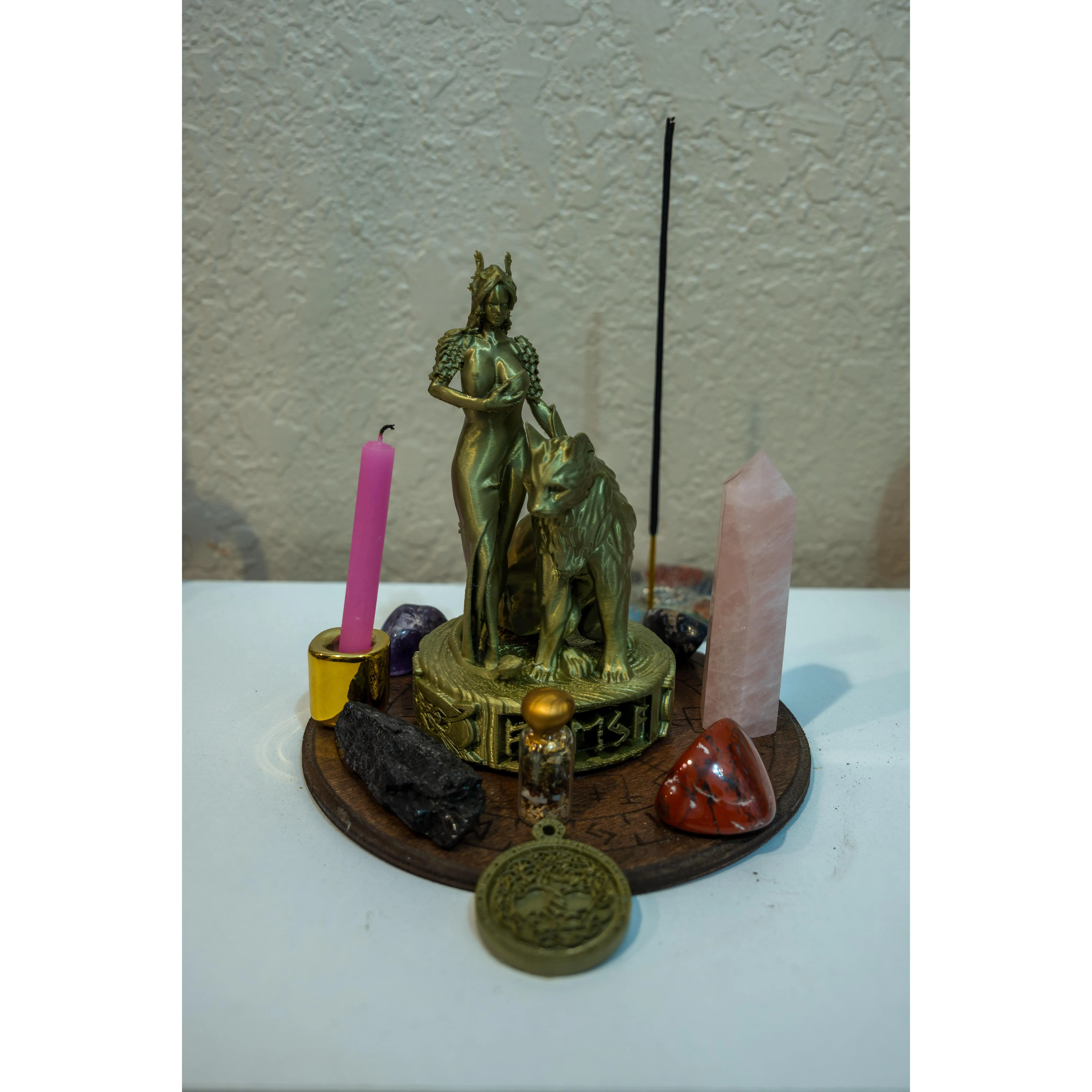 Freya Statue, Invocation and Altar Kit
