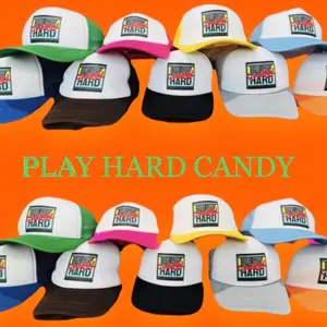 Play Hard Candy Baseball Cap