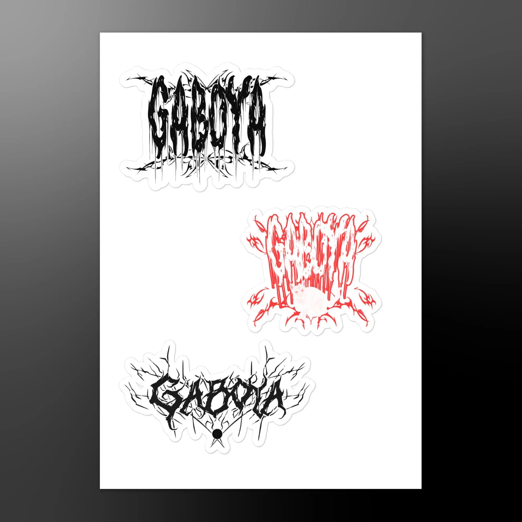 METAL STICKER SHEET