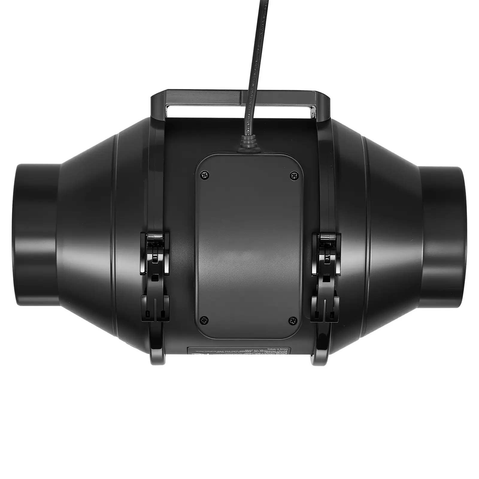 Inline Duct Fan, 4 in Quiet Inline Exhaust Fan, 180 CFM Powerful AC-Motor Ventilation Fans for Cooling Booster, High Air Flow, Vent Blower Fans for Indoor Grow Tents Basement Hydroponics