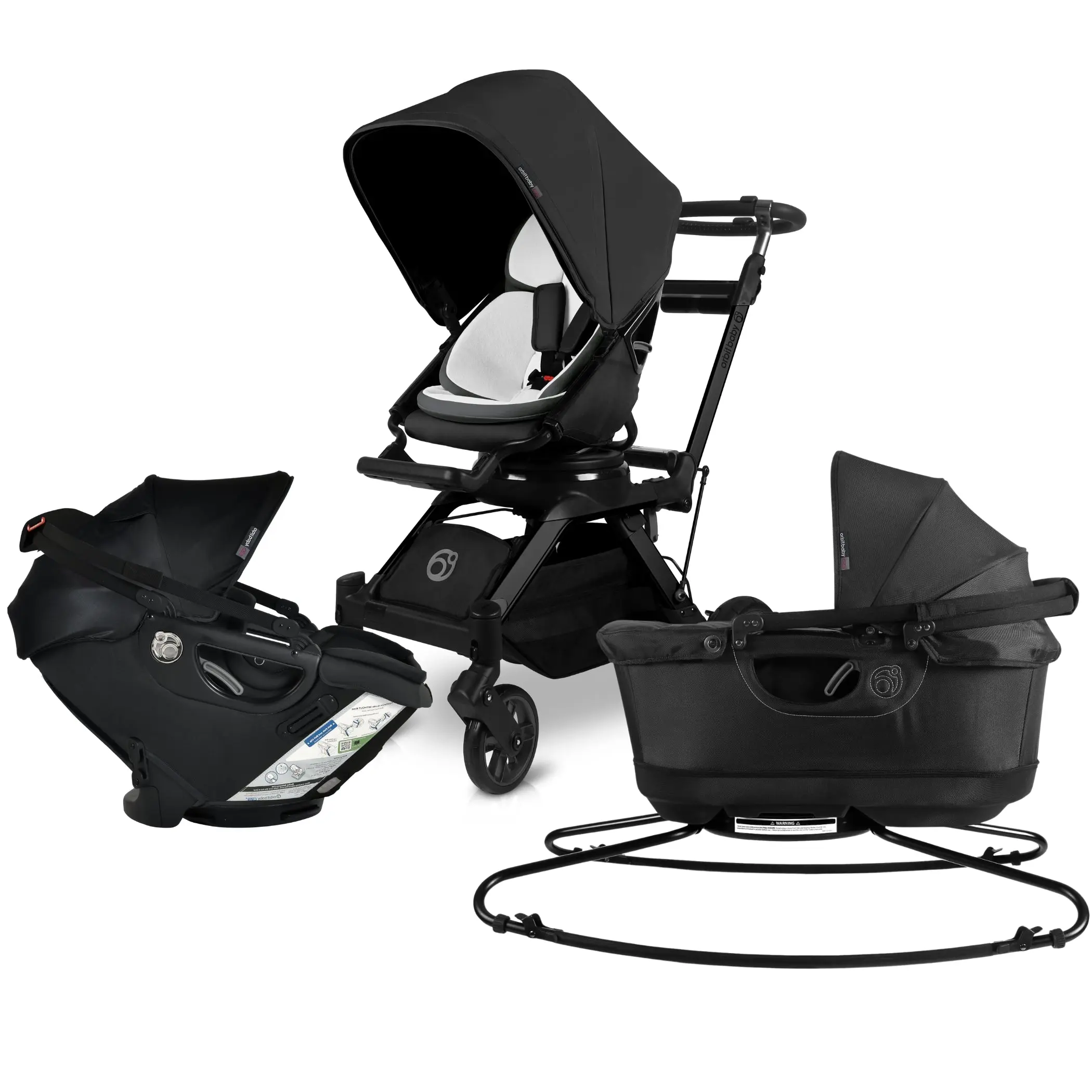 G5 Stroll, Lounge, & Ride Travel System Adjustable Stroller Folding Newborn Stroller