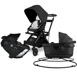 G5 Stroll, Lounge, & Ride Travel System Adjustable Stroller Folding Newborn Stroller