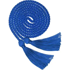 Graduation Honor Cords Rayon Braided Tassel Cord for 2026, 68" Polyester Yarn Long Robe Honor Rope for Graduation Students, Bachelor Gown
