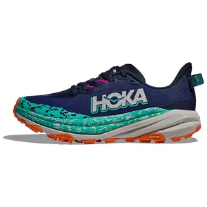 HOKA ONE ONE Speedgoat 6 Women's Low-Top Running Shoes with Comfort, Softness, Slip-Resistance, and Durability Trending Shoes, House White Official Shoes to Get / Maison Mihara