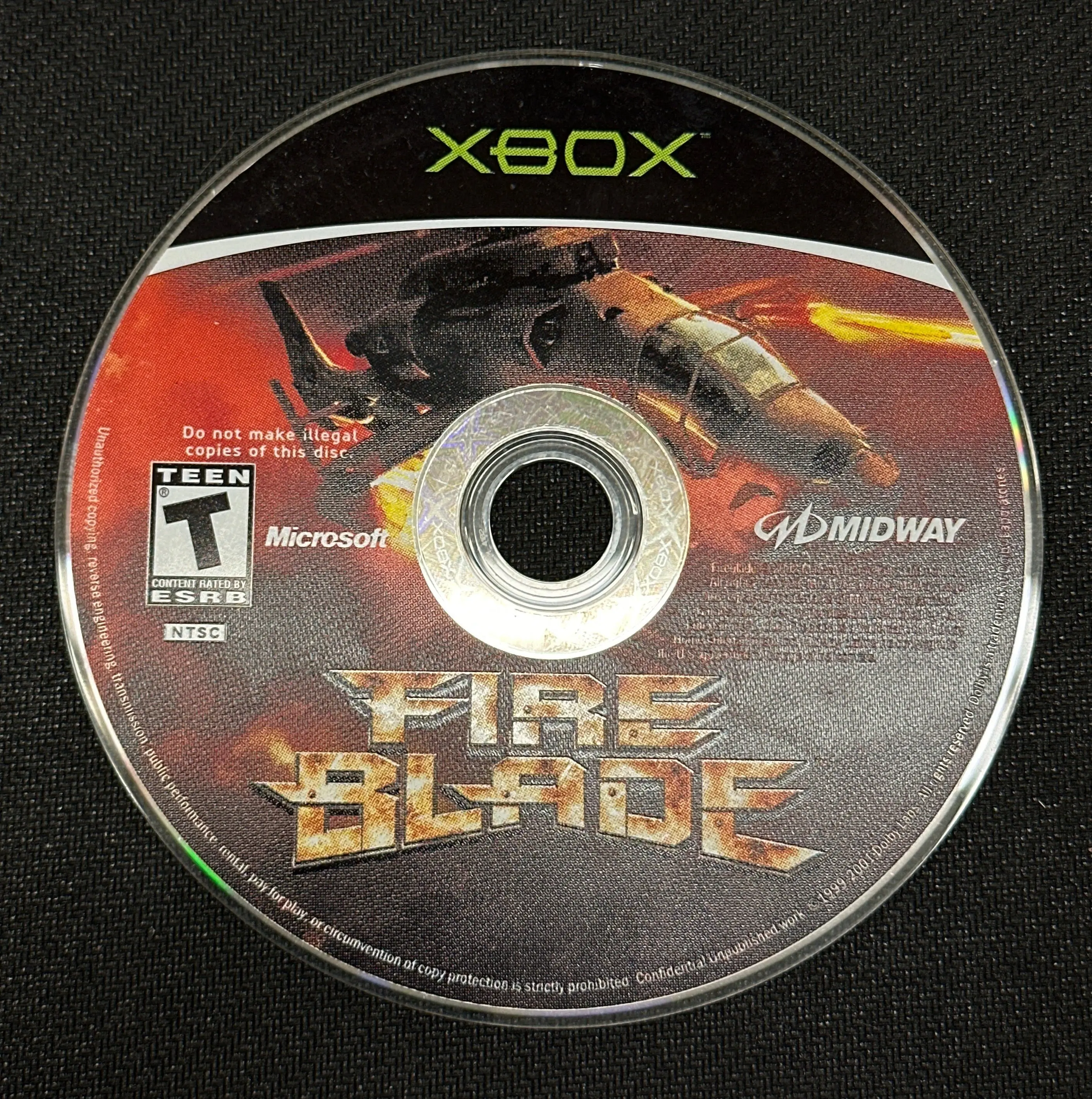 Fire Blade for Xbox (Loose Disc)