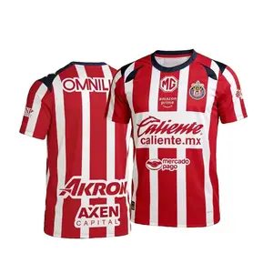 Chivas Guadalajara 25/26 Third Away Blue Soccer Jersey Fan Version Quick Dry Shirt