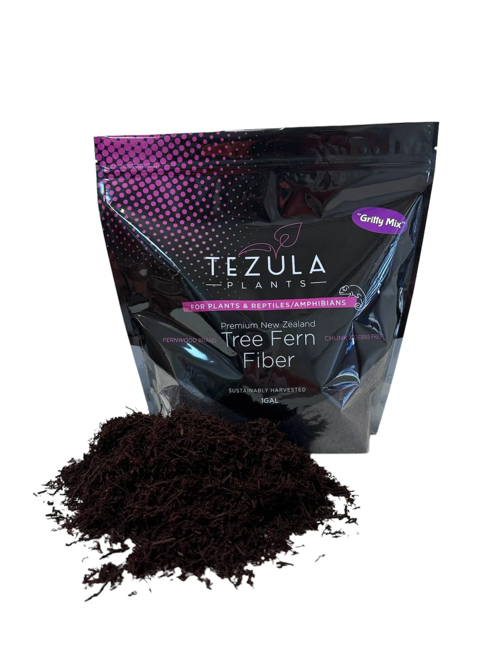 Premium New Zealand "Gritty" Tree Fern Fiber