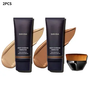 Beauty Body Coverage Perfector + Body Brush - Flawless Body Makeup, Concealer for Scars, Spots, Veins, Tattoos and More Blend Cosmetic tiktokshopspringglowup Body Luminizer