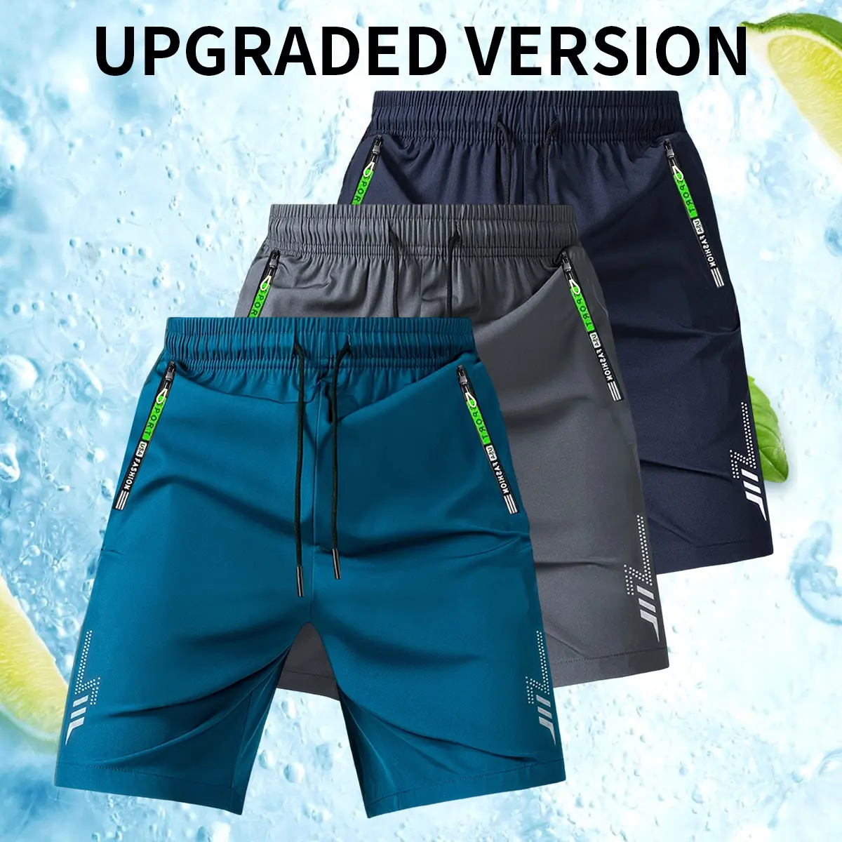 Dark Blue + Gray + Lake Blue (Upgraded Version)