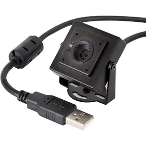 4K 8MP IMX219 Autofocus USB Camera Module with Metal Case, 1080P Mini UVC USB2.0 Video Webcam with Microphone, 3.3ft/1m  for , Laptop, Raspberry Pi, Jetson Nano